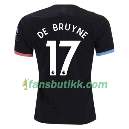 Fotballdrakt Manchester City De Bruyne 17 Bortetrøye 2019-2020 Kortermet